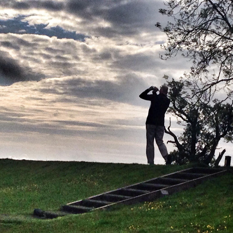 Photo of Anthony Holtom playing golf